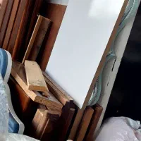 چوب|کتابخانه، شلف، قفسه‌های دیواری|ساری, |دیوار