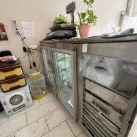 یخچال ویترینی میز کاری