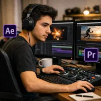 اسخدام تدوینگر دورکار