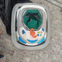 کالسکه و رو روک کودک سالم و نو