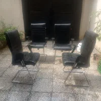 صندلی کنفرانس پایه ثابت و در قسمت پشتی تاشو|صندلی و نیمکت|املش, |دیوار