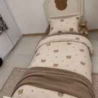تخت نوجوان و نوزاد طرح تدی کاملا نونو
