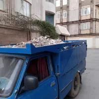 نیسان کمپرسی حمل بار حمل نخاله ماسه مصالح ساختمانی
