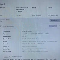 فروش لپ تاب ترو تمیز زیاد باش کار نکردم|رایانه همراه|اصفهان, کوی گلزار|دیوار