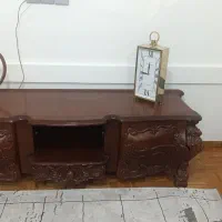 میز تلویزیون تمام چوب