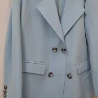 مانتو کتی کرب کش مازراتی سه دگمه سایز۴۲ الی ۴۴