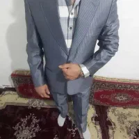 یک دست کت وشلوار مردانه L