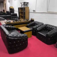 میز مدیریت و مبل مدرن