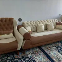 مبل ده نفره|مبلمان خانگی و میز عسلی|مرودشت, فاز دوم شهرک فرهنگیان|دیوار