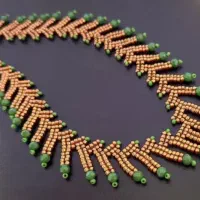 گردنبند مدل مثلثی زیبا