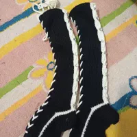 جوراب دست بافت زمستانی|کفش و لباس بچه|آذرشهر, |دیوار