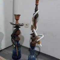 دو عدد قلیان دوسیب سنندجی