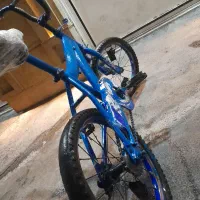 دوچرخه آبی دسته دوم . لاستیک نو هیچ مشکلی نداره|دوچرخه، اسکیت، اسکوتر|شاهین دژ, |دیوار