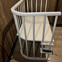 تخت کنار مادر تمام چوب برند نوژان بیبی سالمو تمیز