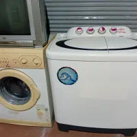 دوعدد لباسشویی در حد نو