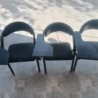 بیست عدد صندلی چرم|مبلمان اداری|رومشکان, |دیوار