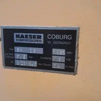دستگاه کمپرسور باد اسکرو کایزر المان 15 kw  در حد|ماشین‌آلات صنعتی|اراک, |دیوار