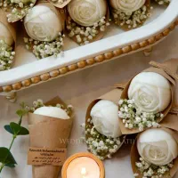 گیفت عروس ، شمع دکوراتیو ، پک هدیه|صنایع دستی و سایر لوازم تزئینی|مشهد, رده|دیوار