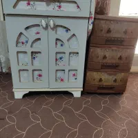 میز اتوی کمد دار درحدنو. وشلف نظم دهنده آشپزخانه