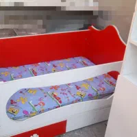 تخت خواب و کمد سرویس بچه|تخت و سرویس خواب|بندر ماهشهر, |دیوار