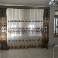 پرده پذیرایی ۳ونیم مترباپشت دری والان وکتیبه