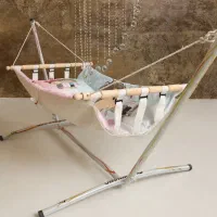 ننو -گهواره نوزاد فلزی - بانوج