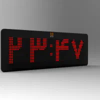 ساعت دیجیتال سالنی باشگاهی 70 در 22 سانتیمتر