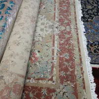 فرش ماشینی ۹و۱۲ متری قالیشویی رفته در حد نو