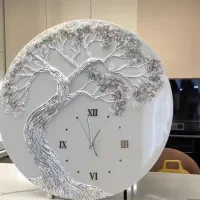 ساعت  و تابلو درخت زندگی
