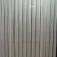 پرده حریر ساده سفید