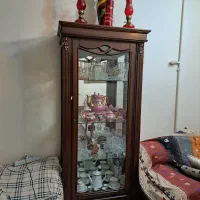 ویترین پایه دار ۴ طبقه ،دور کار شده