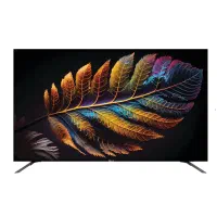 تلویزیون هوشمند آپلاس ۷۰ اینچ آکبند+میز چوبی