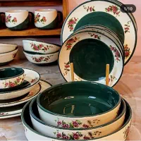 سرویس سرامیکی رنگ کوره ای قابل شستشو