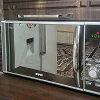 مایکروفر برقی کاملا سالم سالم.