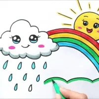 نقاشی ساختمان فقط هشتگرد و اطراف