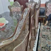 میزوصندلی  چوب گردو دست سازنونو|میز و صندلی غذاخوری|آزادشهر, |دیوار