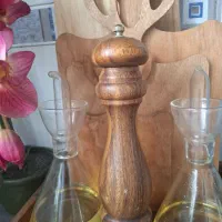 شیشه سرکه و روغن