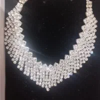 ست گوشواره گردنبند عروس