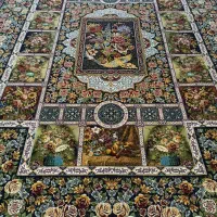 فرش کارکرده (اقساط) دو تخته ۱۲ متری ۱۰۰۰ شانه