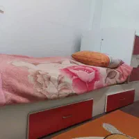 تخت خواب کودک و نوجوان MDF و ۵ کشو