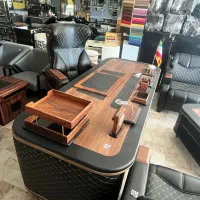 میز اداری نیم ست صندلی اداری چکی|مبلمان اداری|مشهد, سناباد|دیوار
