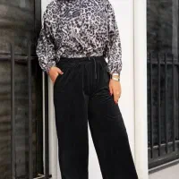 ست هودی شلوار پلنگی|لباس|زاهدان, |دیوار