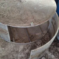 سبد آبکش فلزی بزرگ