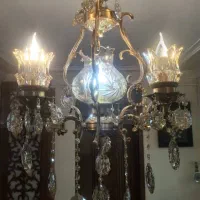 لوستر برنجی|لوستر و چراغ آویز|تبریز, |دیوار