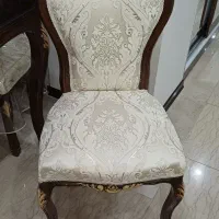 میزنهارخوری ۸نفره همراه باروکش|میز و صندلی غذاخوری|تهران, مینای شمالی (مخبر)|دیوار