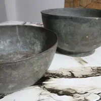 ظرف مسی قدیمی