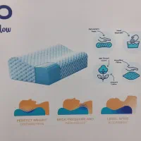 بالش طبی موج دار بزرگ XL مموری فوم هوشمند آلمانی|رختخواب، بالش، پتو|لواسان, |دیوار