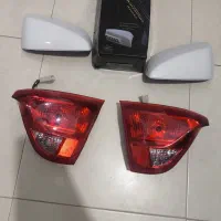 قاب آینه کوییک و چراغ خطر فابریک کوییک