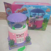 کلبه سه طبقه اسباب بازی.مناسب هدیه