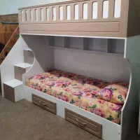 تخت دو طبقه برتر|تخت و سرویس خواب|شیراز, سلطان آباد|دیوار